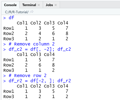 R Data Frame add columns / rows