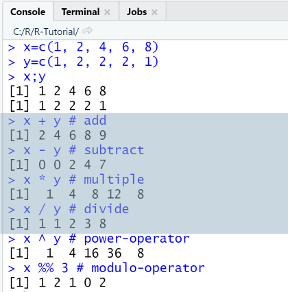 R Vectors